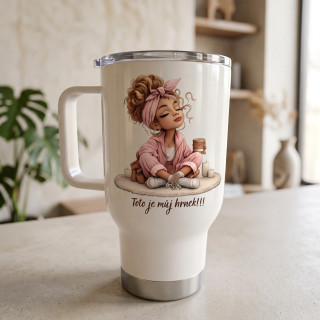 Cestovní termohrnek „Toto je můj hrnek!“ – 450 ml